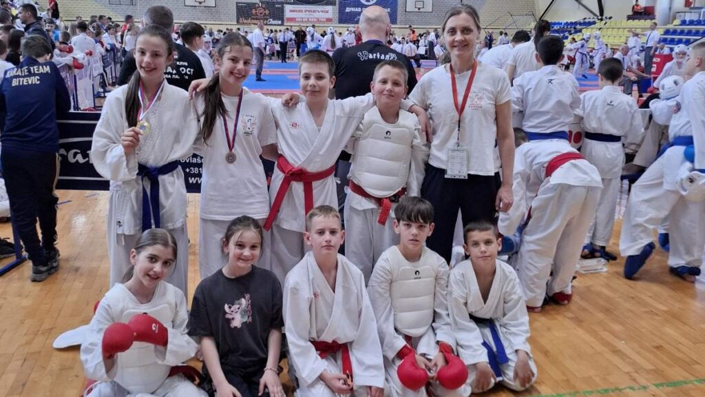 Првенство Србије за најмлађе каратисте: Фениксу четири медаље